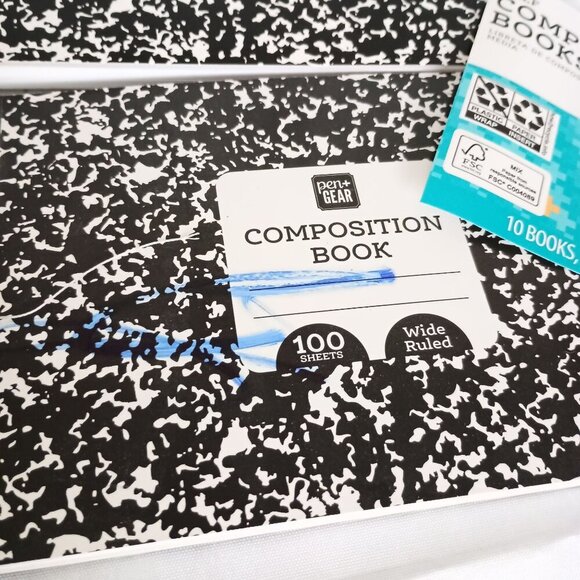 Lot of Kids Books & 7 Blank Composition Notebooks 7.5"x4.88" Journals New - Picture 7 of 12